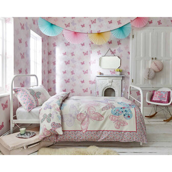 Kids at Home Behang Butterfly roze 100114 5011583301588 4