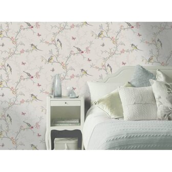 DUTCH WALLCOVERINGS Behang Phoebe lila 5022976980815 1