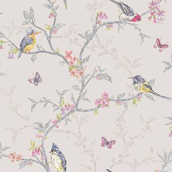 DUTCH WALLCOVERINGS Behang Phoebe lila 5022976980815 2