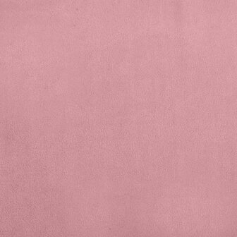 Hondenmand 90x53x30 cm fluweel roze 6