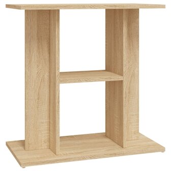 Aquariumstandaard 60x30x60 cm bewerkt hout sonoma eikenkleurig 2