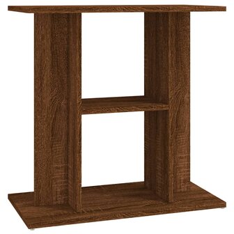 Aquariumstandaard 60x30x60 cm bewerkt hout bruin eikenkleur 2