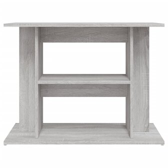 Aquariumstandaard 80x35x60 cm bewerkt hout grijs sonoma 4