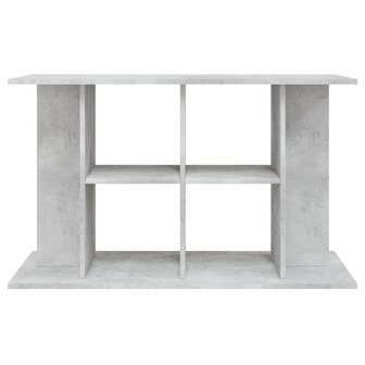 Aquariumstandaard 100x40x60 cm bewerkt hout betongrijs 4