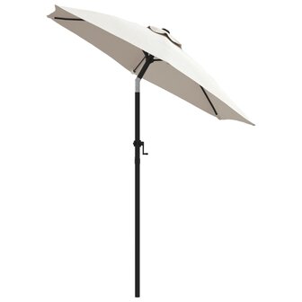 Parasol 200x224 cm aluminium zandwit 3