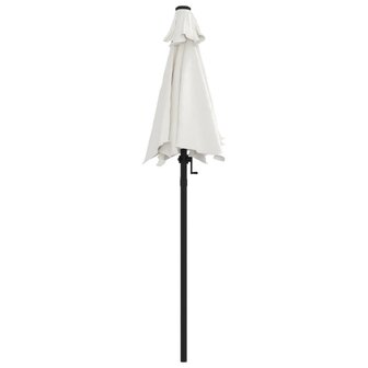 Parasol 200x224 cm aluminium zandwit 4