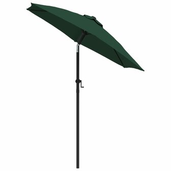 Parasol 200x224 cm aluminium groen 3