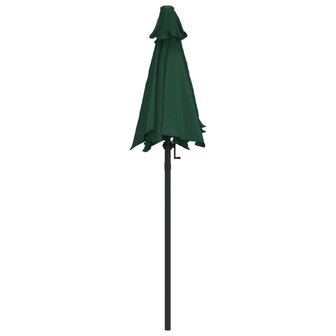 Parasol 200x224 cm aluminium groen 4