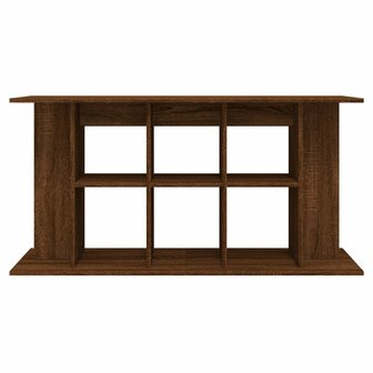 Aquariumstandaard 120x40x60 cm bewerkt hout bruin eikenkleur 4