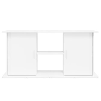 Aquariumstandaard 121x41x58 cm bewerkt hout hoogglans wit 5