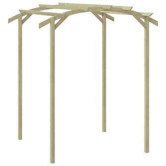 Pergola 180x197x210 cm ge&iuml;mpregneerd grenenhout 1