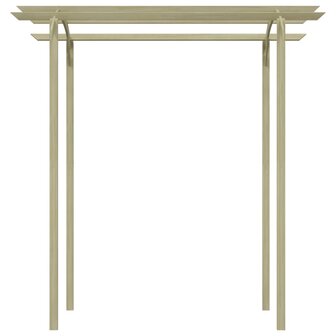 Pergola 180x197x210 cm ge&iuml;mpregneerd grenenhout 2