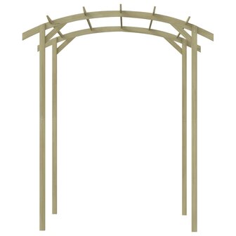 Pergola 180x197x210 cm ge&iuml;mpregneerd grenenhout 3