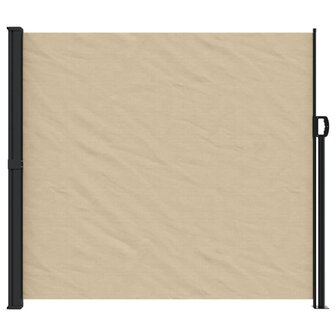 Windscherm uittrekbaar 180x300 cm beige 3