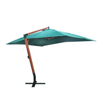 Zweefparasol Melia 300x400 cm groen 1