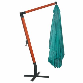 Zweefparasol Melia 300x400 cm groen 3