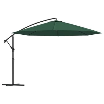 Zweefparasol 3,5 m groen 2