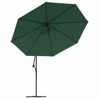 Zweefparasol 3,5 m groen 4