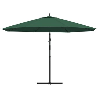 Zweefparasol 3,5 m groen 5