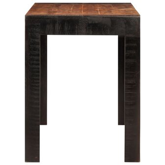 Eettafel 120x60x76 cm massief mangohout honingbruin 3