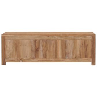 Tv-meubel 115x30x40 cm massief teakhout 5