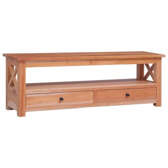 Tv-meubel 120x30x40 cm massief mahoniehout 1