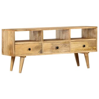 Tv-meubel 110x36x50 cm massief mangohout 12