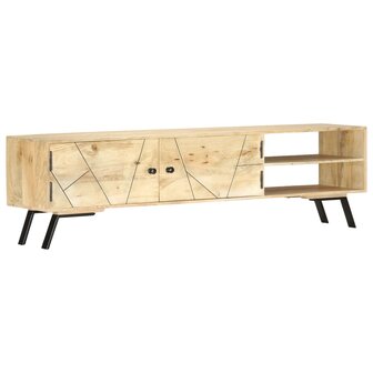 Tv-meubel 140x30x40 cm massief mangohout 1