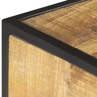 Tv-meubel 130x30x39 cm massief mangohout 6