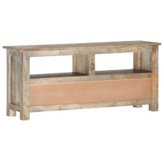 Tv-meubel 110x30x50 cm massief mangohout 4