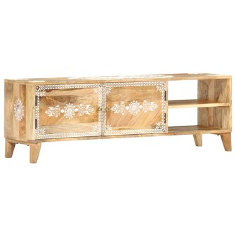 Tv-meubel 120x30x40 cm massief mangohout 1