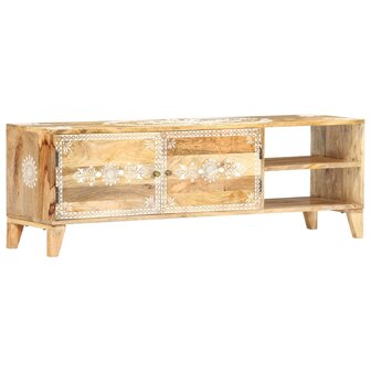 Tv-meubel 120x30x40 cm massief mangohout 10