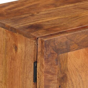 Tv-meubel 140x30x46 cm massief mangohout 5