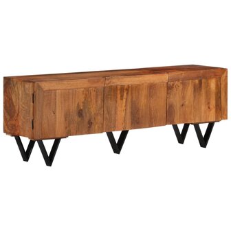 Tv-meubel 140x30x46 cm massief mangohout 11