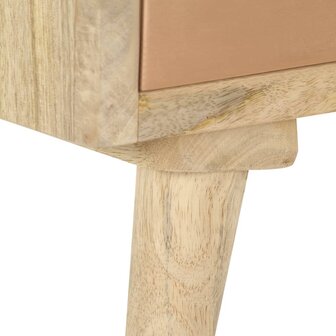 Tv-meubel 110x30x45 cm massief mangohout 6