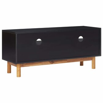 Tv-meubel 100x35x45 cm massief acaciahout en MDF 4