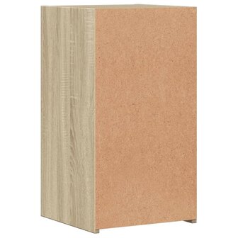 Nachtkastjes 2 st 35x34x65 cm bewerkt hout sonoma eikenkleurig 8