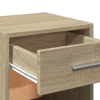 Nachtkastjes 2 st 35x34x65 cm bewerkt hout sonoma eikenkleurig 9