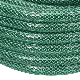 Tuinslang met koppelingsset 0,5&amp;apos;&amp;apos; 50 m PVC groen 4