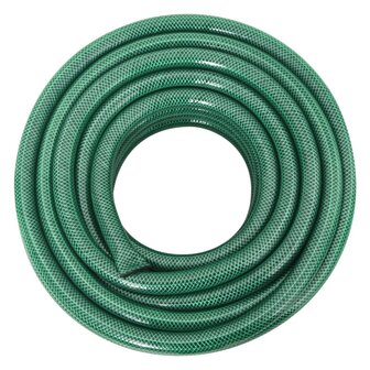 Tuinslang met koppelingsset 0,75&amp;apos;&amp;apos; 30 m PVC groen 3