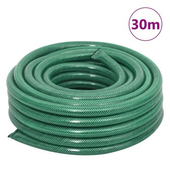 Tuinslang met koppelingsset 0,75&amp;apos;&amp;apos; 30 m PVC groen 11