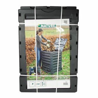 Nature Compostbak 300 L zwart 8