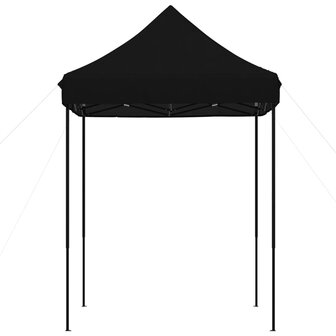 Partytent inklapbaar pop-up 200x200x306 cm zwart 4