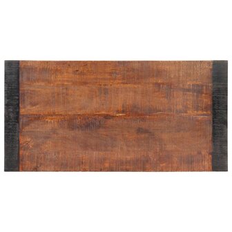 Eettafel 120x60x76 cm massief ruw mangohout 3