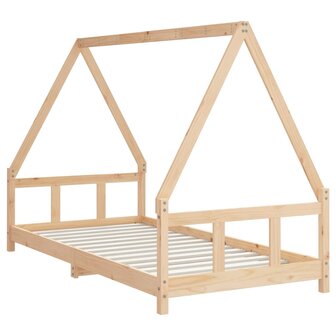 Kinderbedframe 90x190 cm massief grenenhout 6