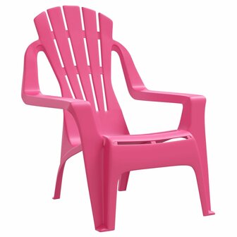 Kindertuinstoelen 2 st hout-look 37x34x44 cm polypropeen roze 3