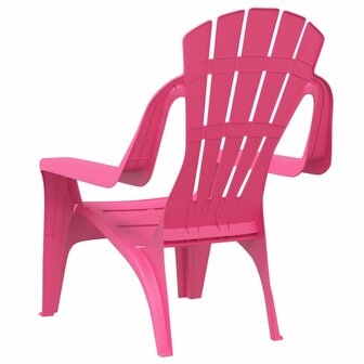 Kindertuinstoelen 2 st hout-look 37x34x44 cm polypropeen roze 6