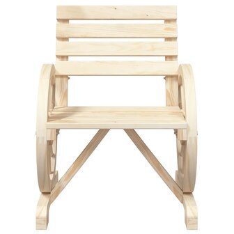 Tuinstoelen 2 st 58x58x78,5 cm massief vurenhout 5