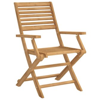 Tuinstoelen 2 st inklapbaar 54,5x61,5x86,5 cm acaciahout 4