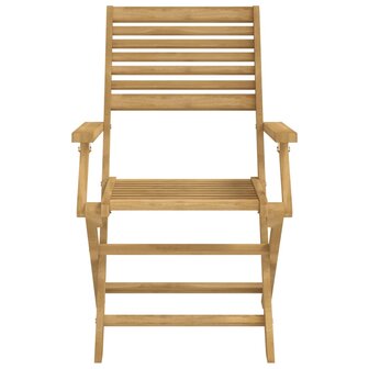 Tuinstoelen 2 st inklapbaar 54,5x61,5x86,5 cm acaciahout 5